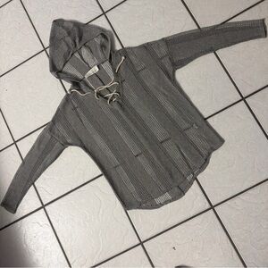 New Vintage Havana Hoodie Pullover Gray Soft Long Sleeve Retro Live Free NWOT  M